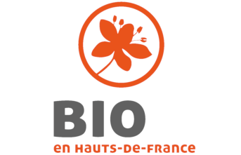 Logo de Bio en Haut de france, Groupement Régional de l'Agriculture Biologique; version couleur